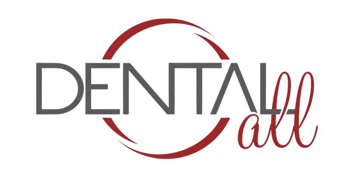 Logo Dental All Produtos Odontológicos - com fundo
