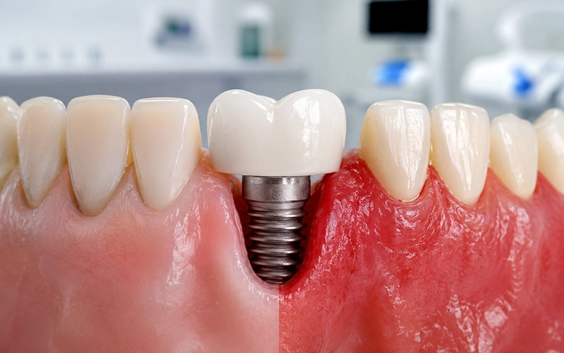 gengiva-inflamada-implante-dentario